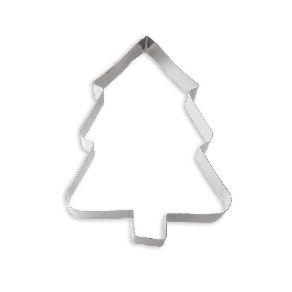 MOLDE ARBOL NAVIDAD ACERO INOX 28 CM DECORA