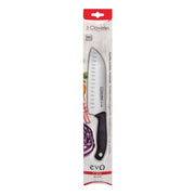 CUCHILLO SANTOKU ALVEOLADO EVO 18 CM #1356 3 CLAVELES
