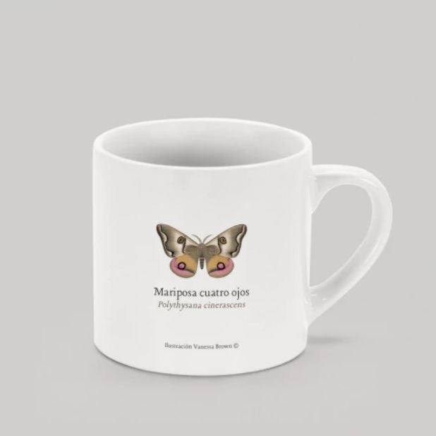 MINI TAZON 170 ML MARIPOSA 4 OJOS