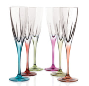 SET 6 COPAS CHAMPAGNE COLOR 17 CL FUSION RCR