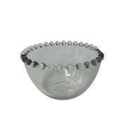 POCILLO VIDRIO PELOTITAS 11 X 7 CM