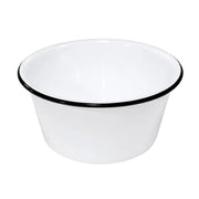 BOWL ENLOZADO BLANCO 14 CM IMPO