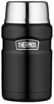 TERMO COMIDA NEGRO ACERO INOX 710 ML THERMOS