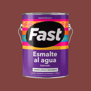 ESMALTE AL AGUA FAST ROJO COLONIAL GALON