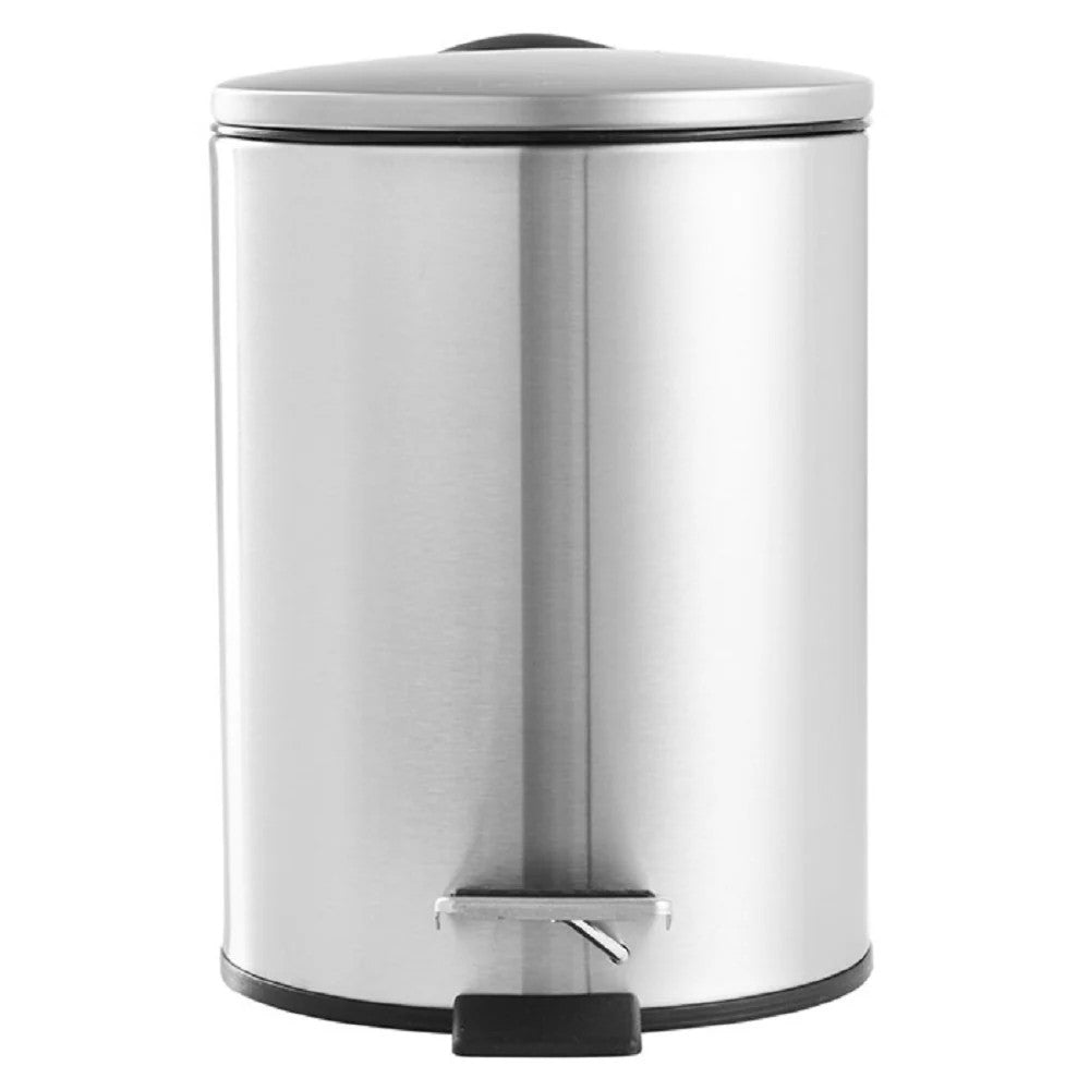 BASURERO 3 LT ACERO INOX CIERRE SUAVE DAY