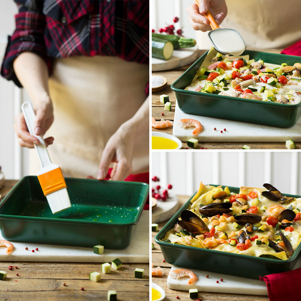 MOLDE VERDE NAVIDAD CUAD 24 CM DECORA