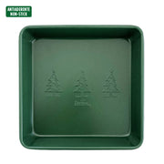 MOLDE VERDE NAVIDAD CUAD 24 CM DECORA