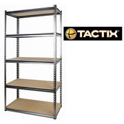 ESTANTE METALICO TACTIX #329016  86.5X35.5X183CMS