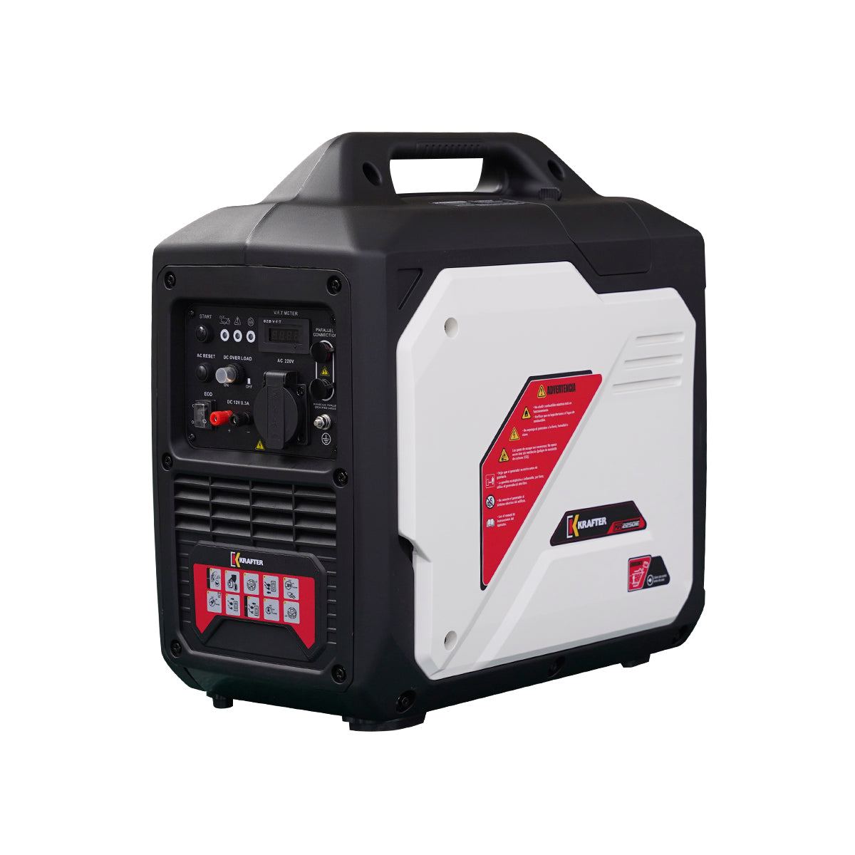 GENERADOR BENCINERO KRAFTER 2 KVA KR22501E INVERTER