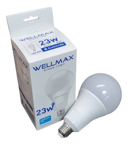 AMPOLLETA LED 23W E27 WELLMAX (180W)