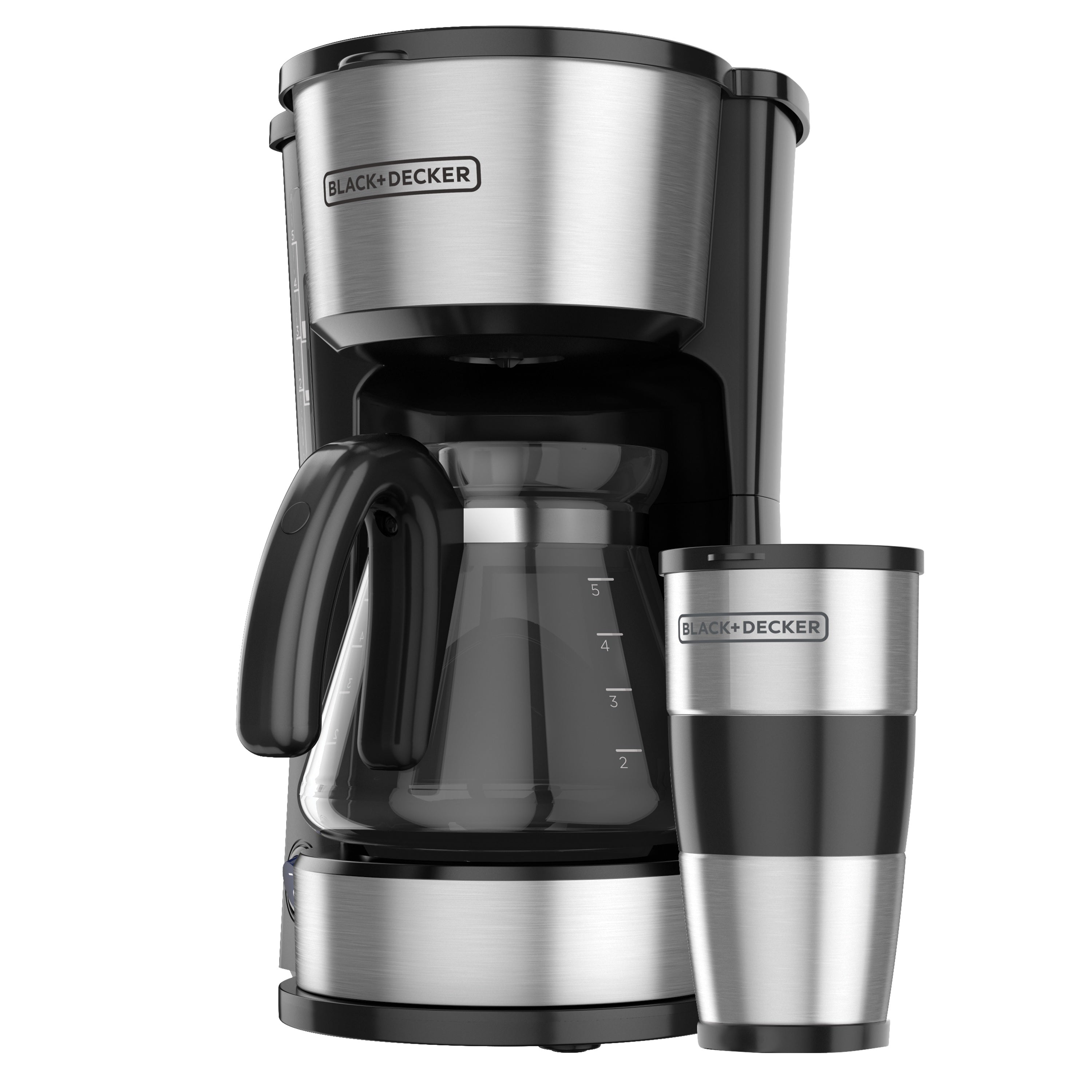 CAFETERA 5 TAZAS CM0755S-CL BLACK+DECKER