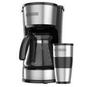 CAFETERA 5 TAZAS CM0755S-CL BLACK+DECKER