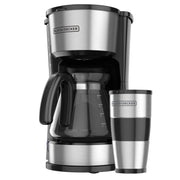 CAFETERA 5 TAZAS CM0755S-CL BLACK+DECKER