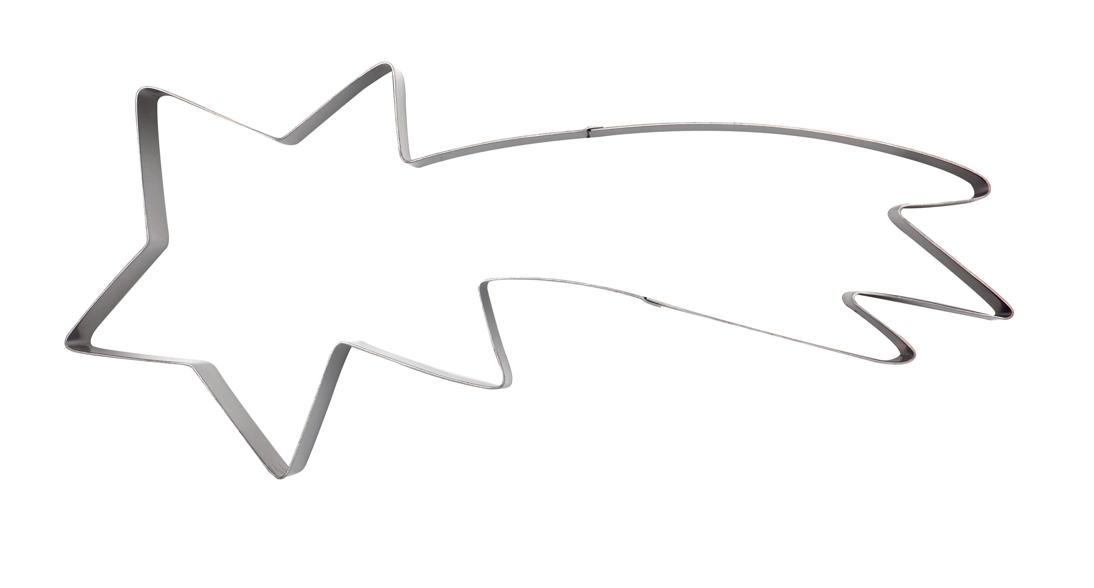 MOLDE ESTRELLA FUGAZ ACERP INOX 28 CM DECORA