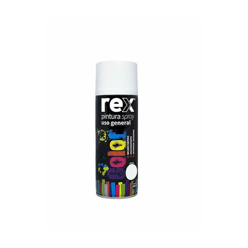 PINTURA SPRAY BLANCO BRILLANTE REX 400 ML