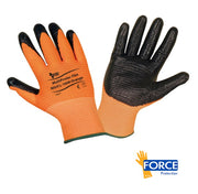 GUANTE POLIESTER C/PALMA NITRILO LISO