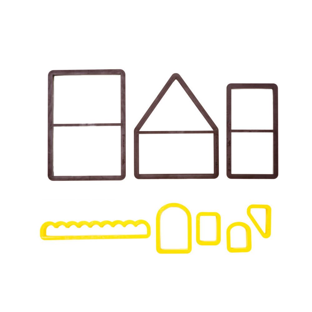 SET 8 CORTANTES CASA DE GALLETA DECORA