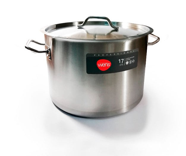 CACEROLA ALTA 35 CM INOX 23 LT WENS #9473