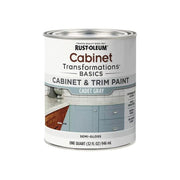 PINTURA PARA MUEBLES CABINET GRIS CLARO SEMI BRILLO 946 ML RO