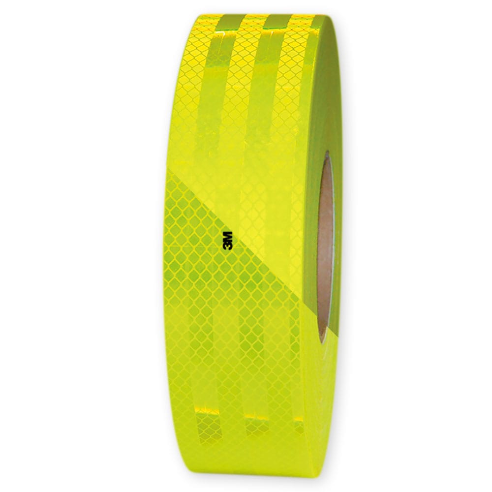 CINTA REFLECTANTE 3M AMARILLA FLUOR 2" 983-23