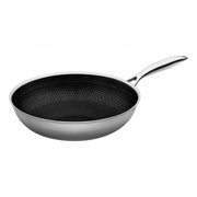 WOK ACERO INOXIDABLE GRIS 30 CM BEE  ROICHEN