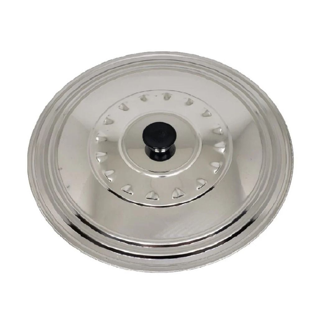 TAPA 32-34-36 CM PERFORADA ACERO INOX ILSA