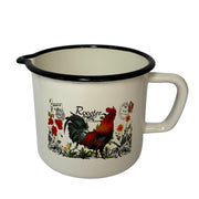 LECHERO ENLOZADO 12 CM GALLITO