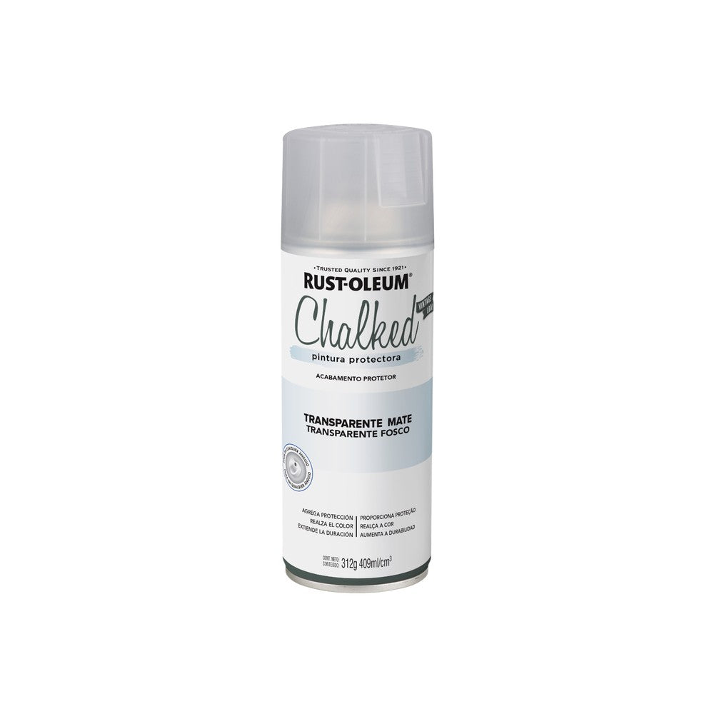 SPRAY PINTURA TIZADA CHALKED TRANSPARENTE MATE 340 GR RO