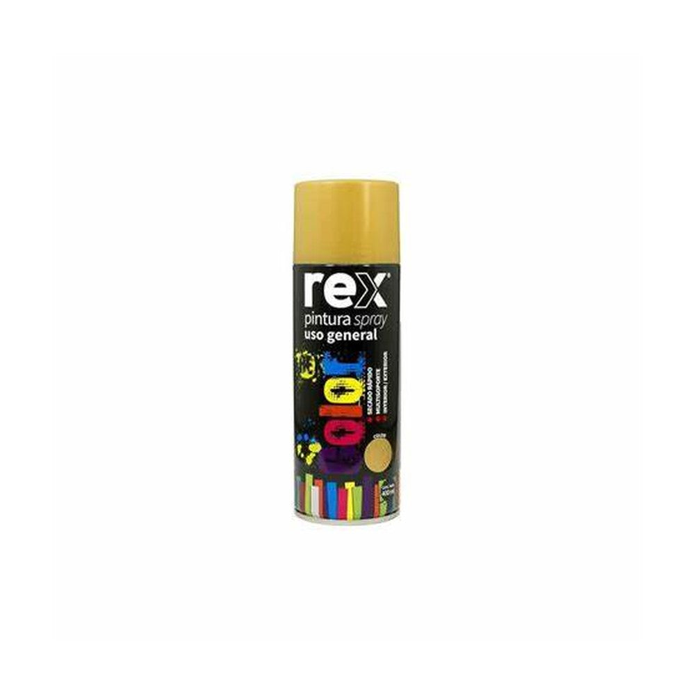 PINTURA SPRAY DORADO REX 400 ML