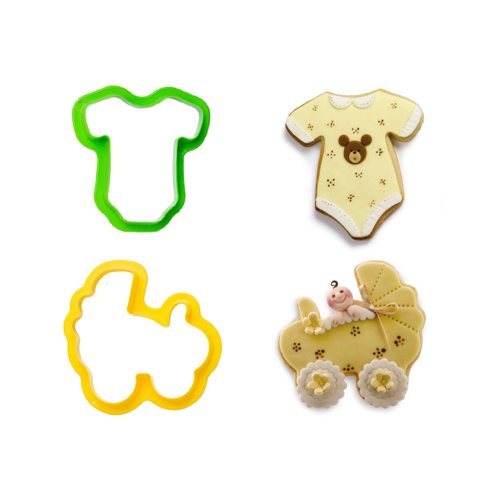 SET 2 CORTA GALLETA BABY SHOWER DECORA