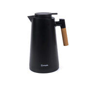 JARRA TERMO LIQUIDO INSULADO 1 LT NEGRO MANGO MADERA SIMPLIT