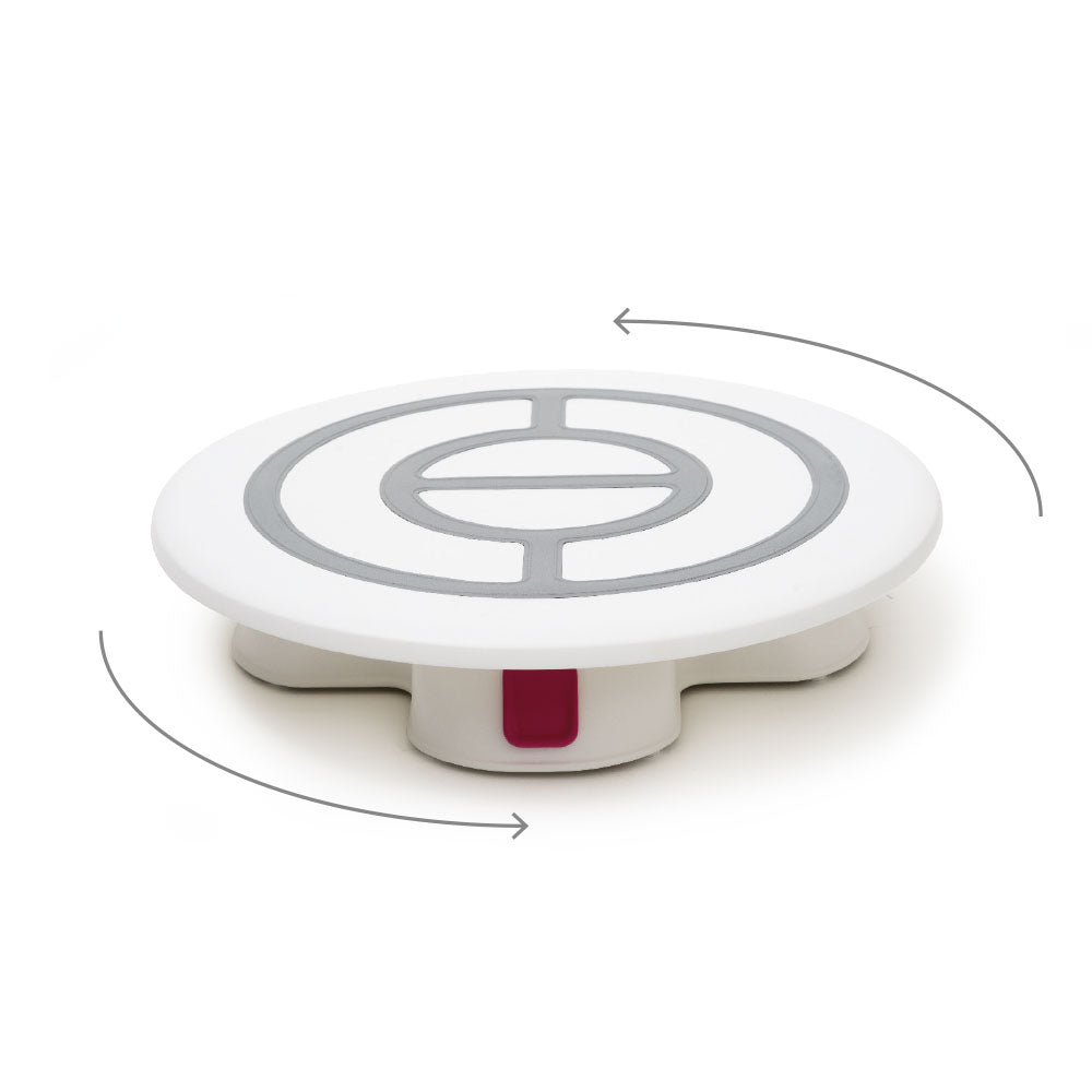 SOPORTE GIRATORIO C/ DETENCION Ø 32 CM DECORA