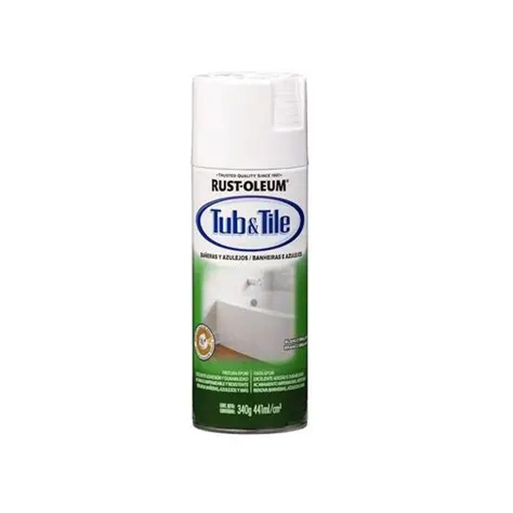 SPRAY BAÑERAS Y AZULEJOS TUB&amp;TILE BLANCO BRILLANTE 340 GR RO