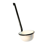 CUCHARON ENLOZADO BLANCO 10 CM IMPOGAR