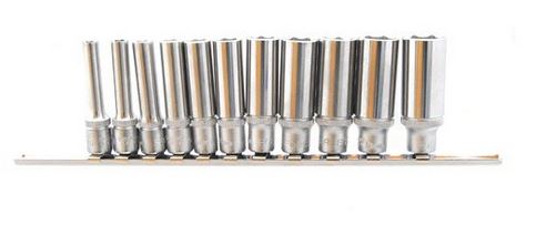 JUEGO DADO HEXAG [] 1/4" 4-14 MM LARGOS # 21115