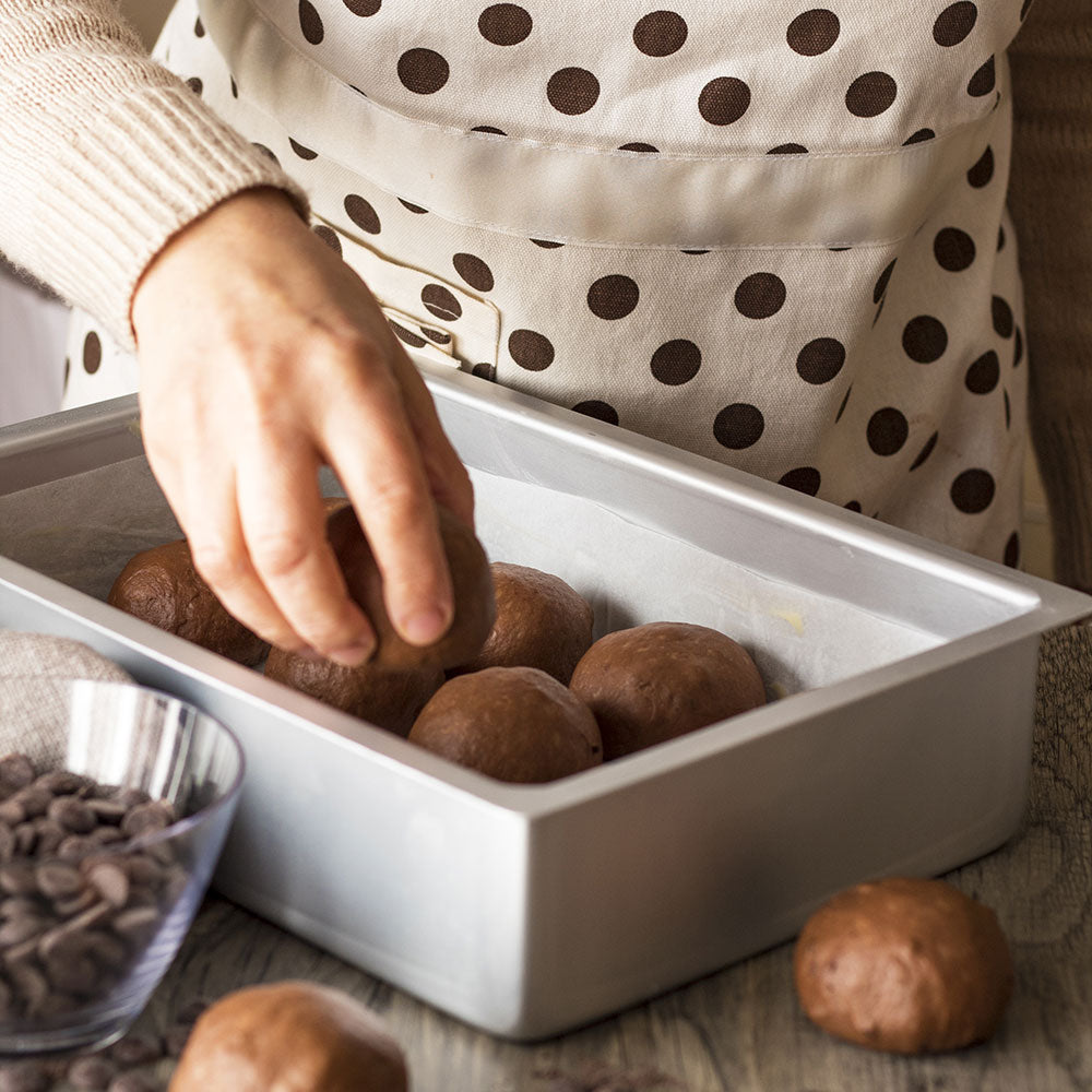 MOLDE RECTANGULAR ALUMINIO 20X30X7.5 CM DECORA