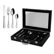 ESTUCHE CUBIERTOS PENELOPE 74 PIEZAS - 12 PERSONAS