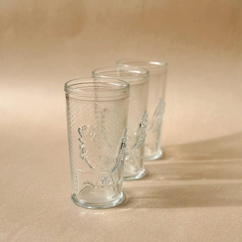 SET 6 VASO DE GALLO AGRANDAO 450 CC