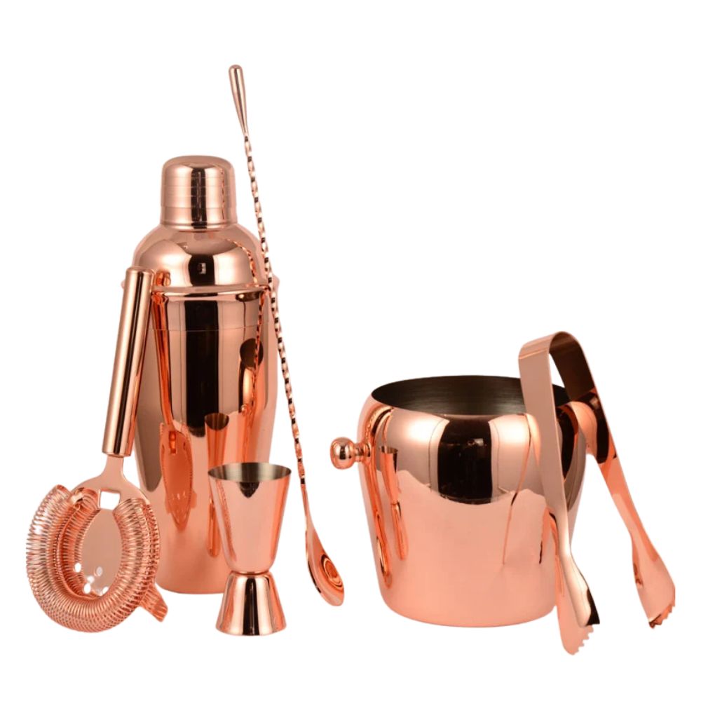 SET BAR 6 PZS COBRE MANHATTAN ICE LUGANO