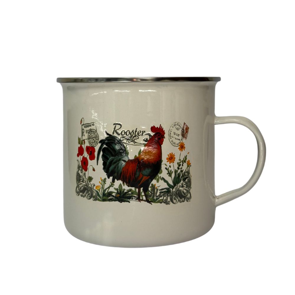 JARRO ENLOZADO 10 CM GALLITO