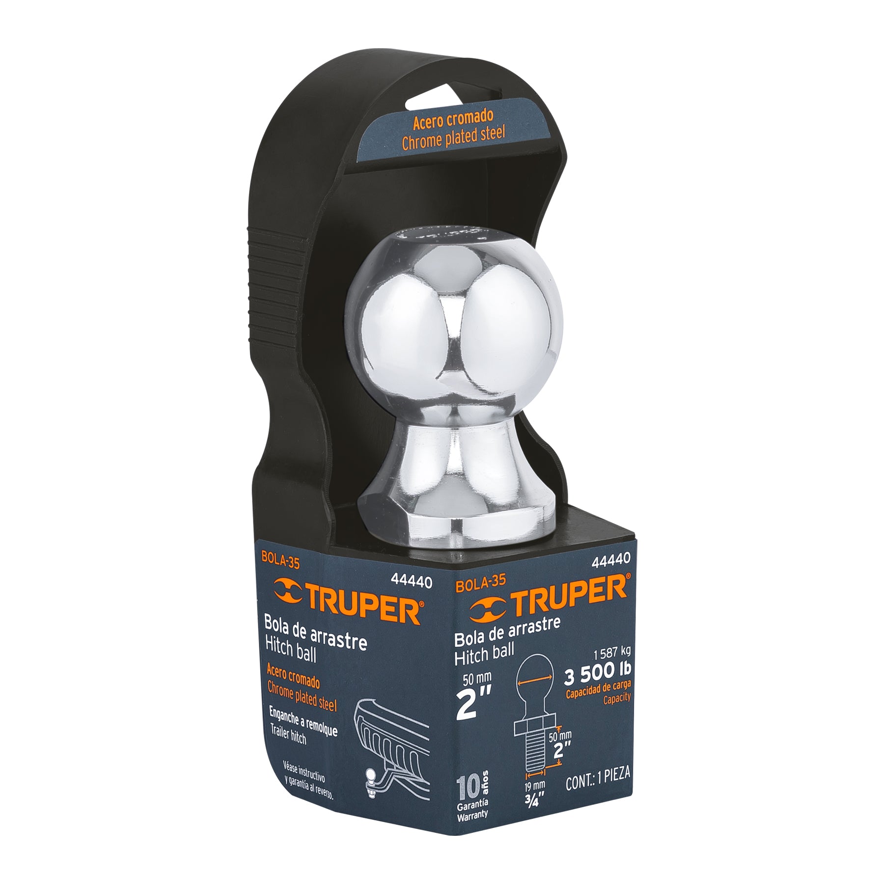 BOLA ARRASTRE TRUPER CAP.3500 LB. BOLA-35