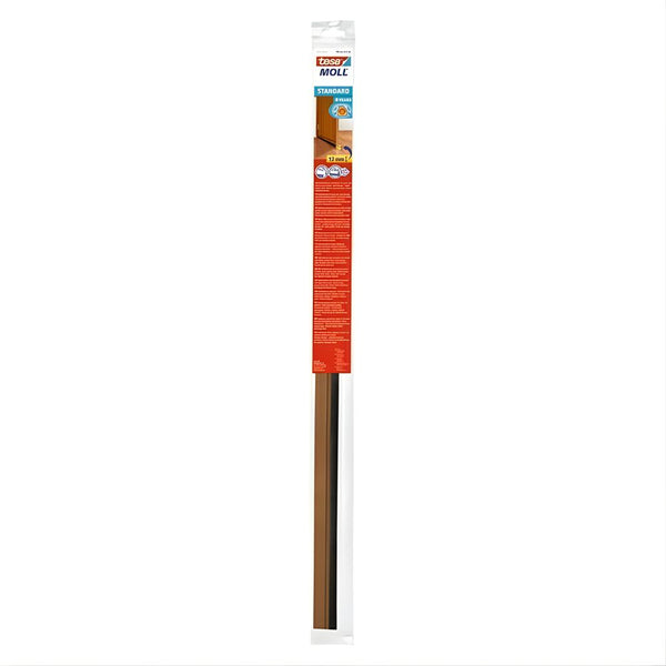 BURLETE LISTON ADHESIVO CAFE P/PUERTA 1MX37MM #05433 TESAMOLL