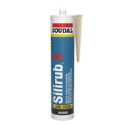 SILICONA ACETICA CON FUNGICIDA ALMENDRA 280 ML SOUDAL