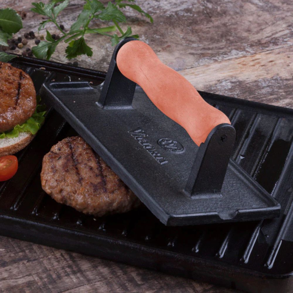 PRENSA RECTANGULAR CARNE 21 X 11 CM VICTORIA