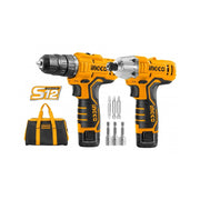 TALADRO + ATORNILLADOR IMPACTO 12V CKLI1201 INGCO