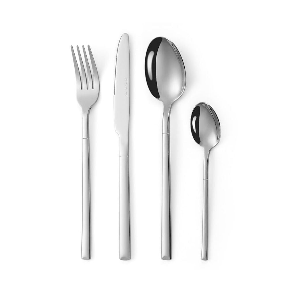 SET CUBIERTOS 24 PZAS ACERO LUGANO