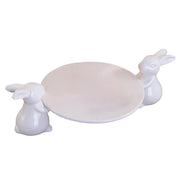 TORTERO CERAMICA CONEJITOS 25.5 CM