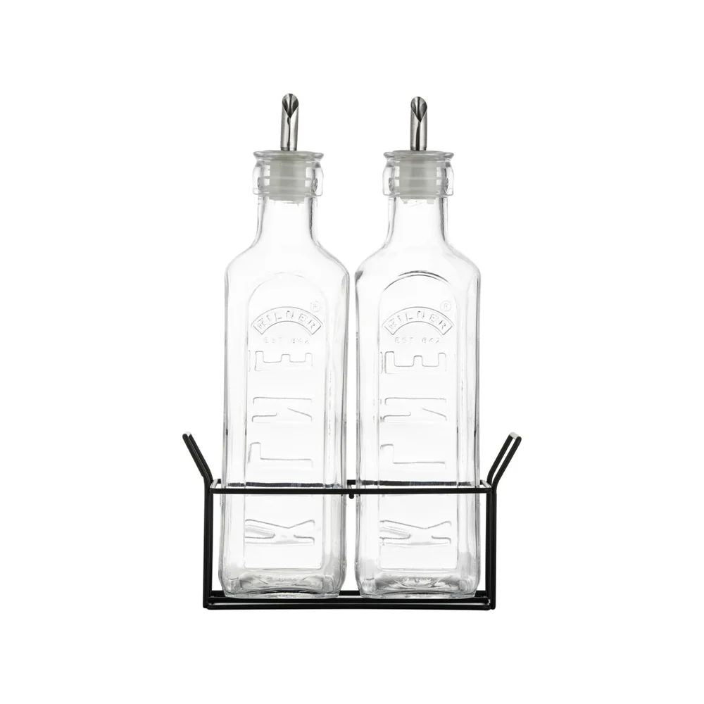 ALCUZA 2 PZAS KILNER + BASE METALICA