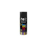 PINTURA SPRAY NEGRO MATE REX 400 ML