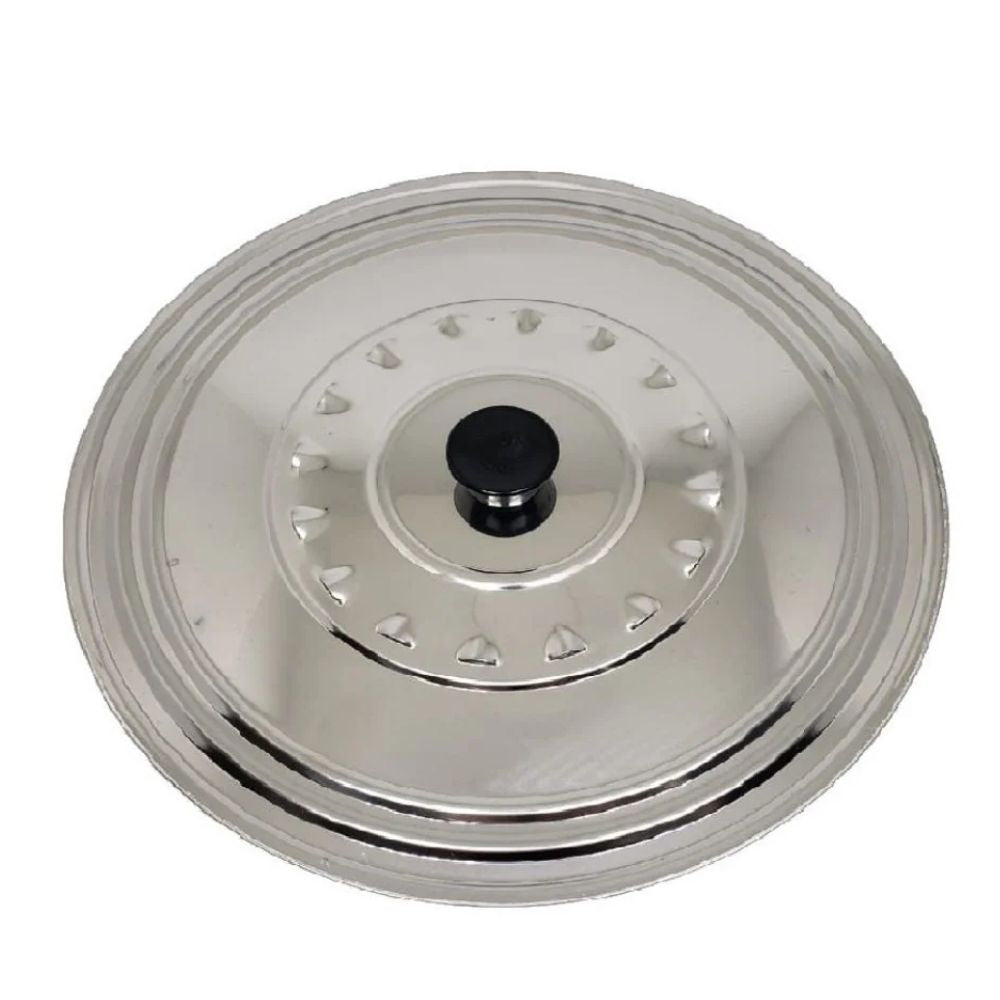 TAPA 38-40-42 CM PERFORADA ACERO INOX ILSA